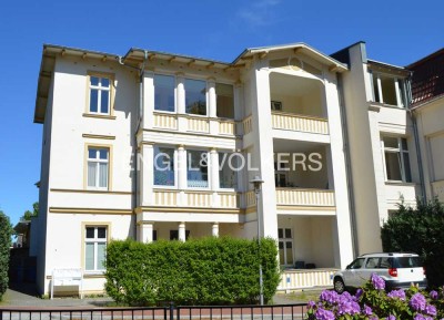 Appartement mit offener Loggia im Zentrum vom Ostseebad Heringsdorf