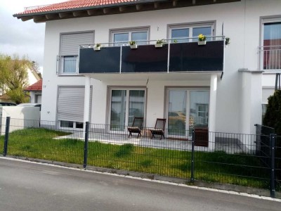 Erstbezug! Exklusive 4-Zimmer-Erdgeschosswohnung in Töging zu vermieten