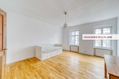 IMMOBERLIN.DE - Raumstarke gepflegte Altbauwohnung in ruhiger Stadtlage nahe dem Engelbecken