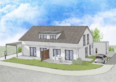 Rarität in Gärtringen: Ein Doppelhaus, das auch im Alter noch passt! - MUSTERHAUS SAMSTAGS GEÖFFNET