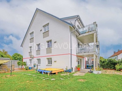 Neuwertige Erdgeschosswohnung mit großem Garten in Rohrbach