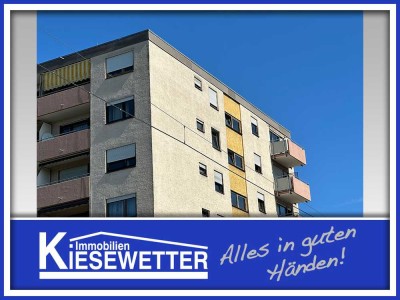 Renovierungsbedürftige 2-Zimmer-Eigentumswohnung in Mannheim mit sonnigem Südbalkon