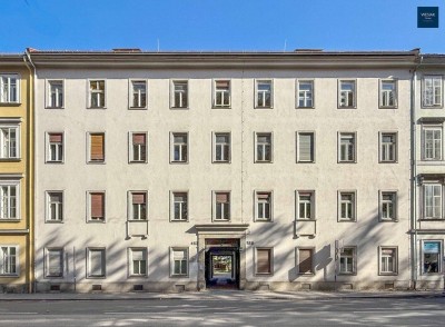 Glacisstraße 5 Top 17 - WG taugliche 3 Zimmerwohnung mit Terrasse und Garten in zentraler Lage