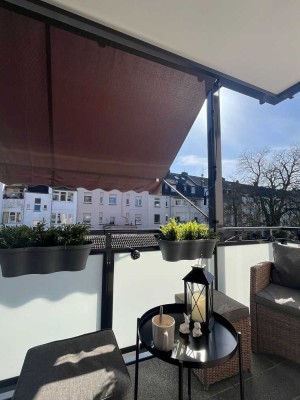 3 Zimmer Wohnung mit Balkon in zentraler Wohnlage von Essen. Gegenüber-Nähe dem Gervinuspark.