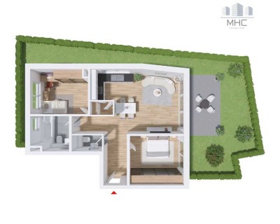 Ankommen und Wohlfühlen: 3,5 Zimmer Erdgeschosswohnung in Schwäbisch Gmünd.