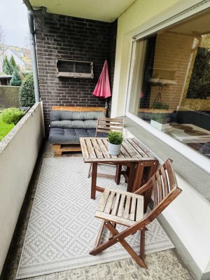 *City Apartment* 1 Zimmer-Wohnung mit Balkon möbliert inkl. W-Lan & TV