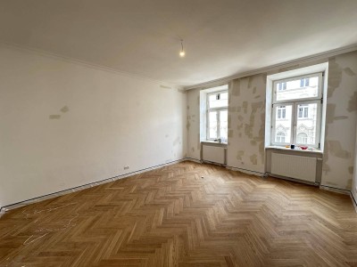 IN RENOVIERUNG! Kompaktes Wohnen mit Stil – 1-Zimmer-Wohnung mit Einbauküche in zentraler Lage