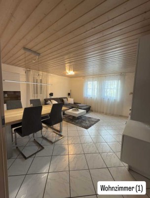 Teilmöbilierte 2-Zimmer Erdgeschosswohnung in Rutesheim