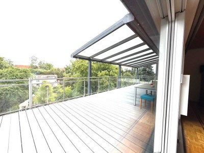 Heimaterde: Behindertengerechte 3,5-Raum-Erdgeschosswohnung mit großer Terrasse