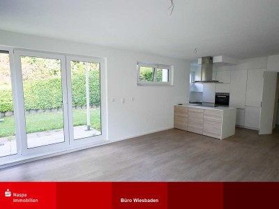 Wiesbaden: Neuwertige Gartenwohnung in Naurod!