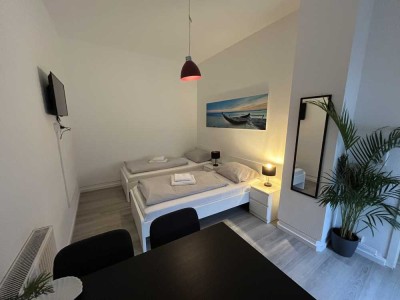 Exklusive 2-Raum-Wohnung mit Balkon und Einbauküche in Bad Nauheim