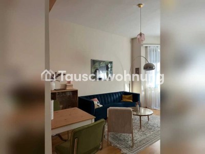 Tauschwohnung: 2-Zi Altbau mit Parkett direkt am Englischen Garten