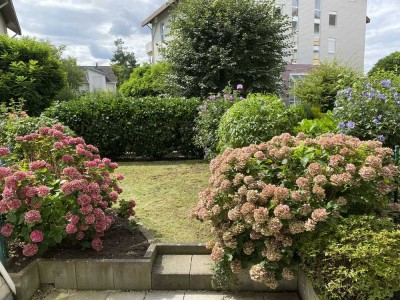 Großzügige 3-Zi-Wohnung mit Garten und Einbauküche in Langen Oberer Steinberg