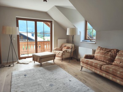 Möblierte Wohnung in Ruhelage mit Blick auf Loser und Dachstein