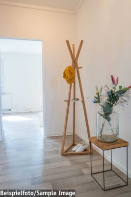 Praktisch geschnittene 3-Raum-Wohnung mit Blick in die Sächsische Schweiz