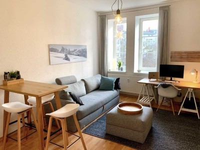 Schöne vollmöblierte 1,5-Zimmer-Wohnung - Nachmieter gesucht.