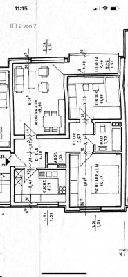 Stilvolle, 3-Zimmer-Wohnung mit Balkon in Wesseling