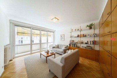 Wohnung (Büro) mit Loggia in City-Bestlage