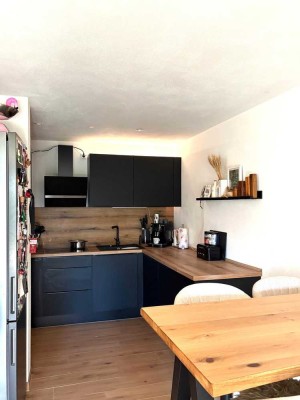 Moderne 2-Zimmer Wohnung mit Garten im ländlichen Bereich