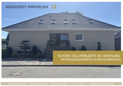 SCHÖNE VOLL MÖBLIERTE OG-WOHNUNG HUMBOLDTRING WILHELMSHAVEN