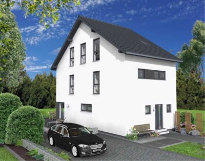 Neubau KfW40-DHH in attraktiver Lage seitlich Biebricher Allee