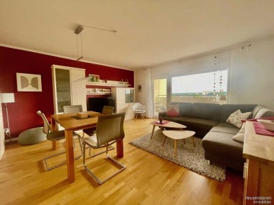 3 Zimmer Wohnung mit Stil – Top-Etage, EBK, Garage & Stellplatz