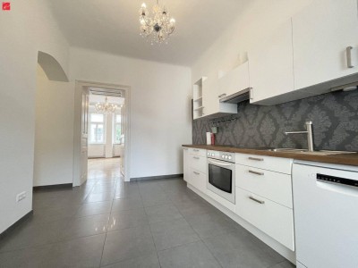 Gegensätze ziehen sich an: ein modernisiertes Altbaujuwel