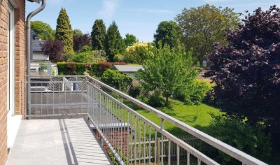 Sonnige 3-Zimmer-Wohnung mit Balkon im Grünen