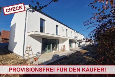 Provisionsfrei für den Käufer! ERSTBEZUG! Ziegelmassiv-Doppelhaushälfte in Premstätten! Haus D