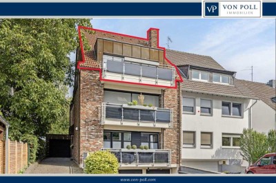 Lichtdurchflutete Maisonettewohnung mit Sonnenuntergangspanorama