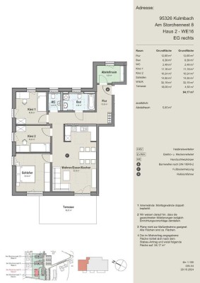 freie Vermietung - Wohnungstyp 4-Zimmer