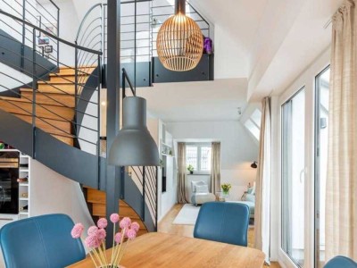 Moderne 3-Zimmer Maisonette in München-Obermenzing, Erstbezug 2016