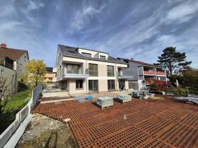 3-Zi.-Wohnung mit großer Terrasse und Gartenanteil!