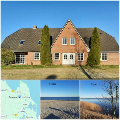 Wohnen an Ostsee und Schlei wo andere Urlaub machen.
