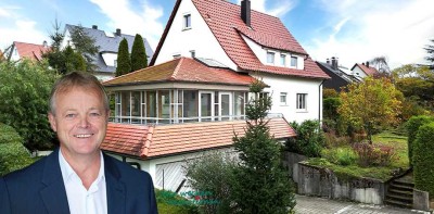 Charmantes Zweifamilienhaus mit großem Wintergarten in begehrter Wohnlage von RT-Betzingen