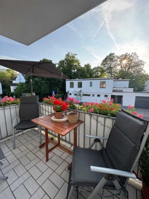 Neubau 2-Zimmner-Wohnung in Bad Homburg, 2 Balkone, EBK, Nähe Bahnhof