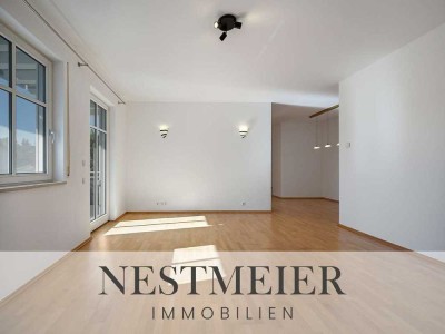 Großzügig wohnen im Zentrum von Prien – 3-Zimmer-Stadtwohnung mit Westbalkon