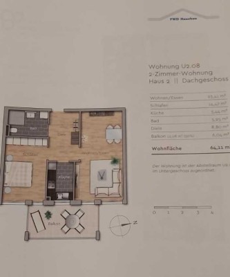 Wohnung mit Balkon und Aufzug in Lahr/Schwarzwald