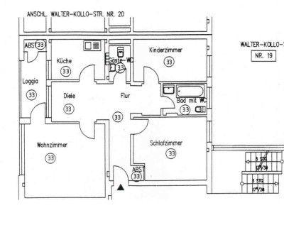 Ansprechende und gepflegte 3-Zimmer-Wohnung mit Balkon und Einbauküche in Wolfsburg