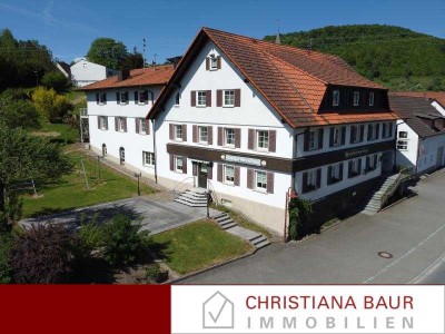 LANDGASTHOF IN BEEINDRUCKENDER GRÖSSE: Oberdigisheim