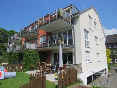 Traumwohnung mit Erdwärmepumpentechnik und herrlichen Blick ins Grüne!