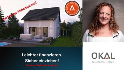 KLEIN, ABER OHO: UNSER DURCHDACHTES DESIGNHAUS - einzugsfertig inkl. Bodenplatte