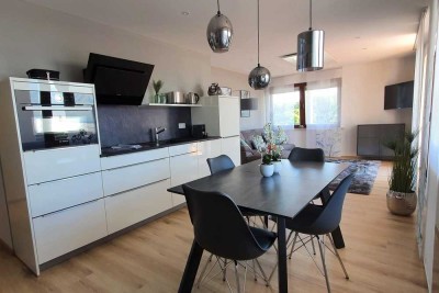 2-Zi Business Apartment mit grossem Balkon - gemütlich und hochwertig