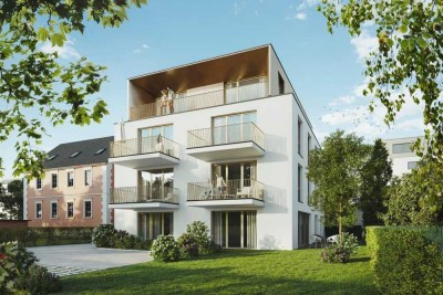 Erstbezug: Moderne 2-Zimmer-Wohnung mit Balkon in Dresden-Briesnitz