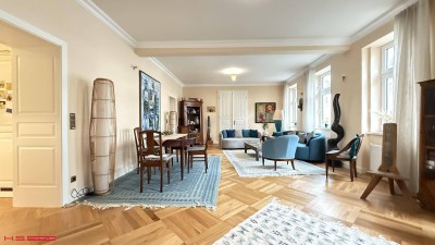 AM TIVOLI - STILUNIKAT- ETAGENSTILWOHNUNG - 2023 GENERALRENOVIERT - 5 ZTIMMER - 2 BÄDER - 2 TERRASSEN - 2 BALKONE GRÜNBLICK - GARTENBEÜTZUNG