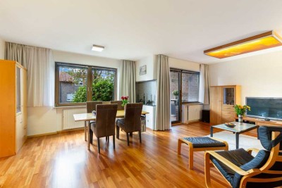Modernisierte 3-Zimmer-Wohnung mit West-Balkon