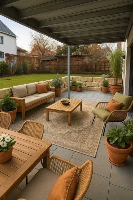 Moderne 5 ZKB Gartenwohnung mit 2 Terrassen - Neubaustandard KFW 55 - luxuriöse Ausstattung