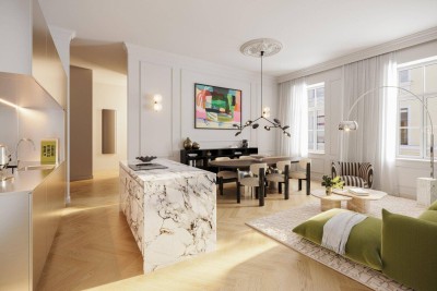 Rose Nine - Charmante 2 Zi Altbau-Wohnung mit Außenfläche