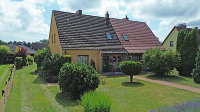 Ihr neues Zuhause in der Stadt Usedom – gepflegte Doppelhaushälfte mit Garten