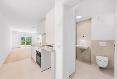 Baustart erfolgt: 3 Zimmer Gartenwohnung